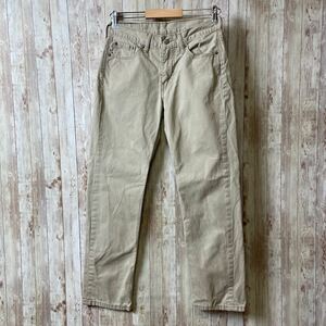 リーバイス levis514 チノパン ベージュ コットン 黒パッチ　メンズ　古着