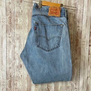 リーバイス デニムパンツ ジーンズ Levis 501 w36　サイズＸＬ　青ブルーデニム　メンズ　古着