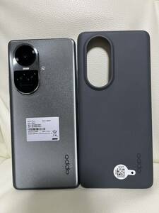 極美品　OPPO Reno 10Pro シルバーグレー　SIMフリー A302OP