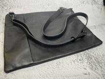 PATRICK STEPHAN Leather Shoulder Bag “Grande Poche”　ショルダーバッグ／サコッシュ_画像5