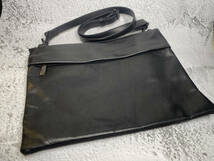 PATRICK STEPHAN Leather Shoulder Bag “Grande Poche”　ショルダーバッグ／サコッシュ_画像6