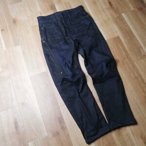 G-STAR RAW ジースターロウ ストレッチデニムパンツ 濃紺ジーンズ 3D SLIM TAPERED ｗ26 24-0323fu03【4点同梱で送料無料】