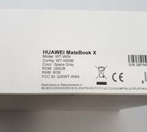 Huawei MateBook X Core i5モデル/メモリ8GB/SSD256GB/13インチ2K解像度(2160x1440)/軽量1.05kg WW09BHI58S25NGR_画像8