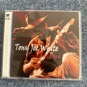 TONY JOE WHITE swanp rock man 2枚組　ライブ