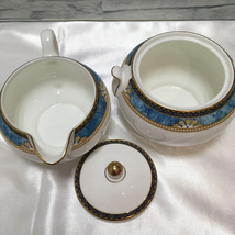 ◇ブランド食器◇美品 WEDGWOOD CURZON ウェッジウッド カーゾン ティーポット シュガーポット クリーマー_画像5