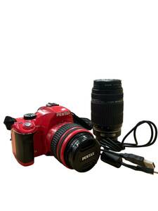 PENTAX ペンタックス K-x 一眼レフカメラ PENTAX-DA L 18-55mm 55-300mm 【YTK-SJ1237】