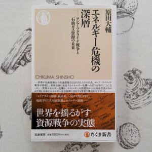 エネルギー危機の深層　ロシア・ウクライナ戦争と石油ガス資源の未来 （ちくま新書　１７４８） 原田大輔／著