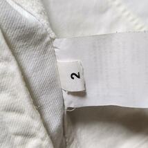 GAP ギャップ　デニムジャケット　白　ホワイト　シンプル　XXS　アウトレット　新品展示品　試着数回　×1288_画像9
