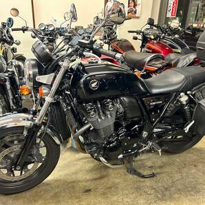 CB1100ブラックスタイル 車検令和6年8月 ETC2.0 ナビ エンジンガード      cb1300sf ゼファー1100 の画像3