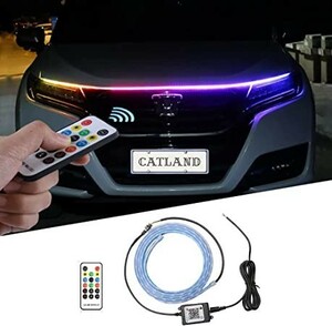 【大幅値下げ】Catland LEDテープライト シーケンシャル 流れる LEDテープ RGB 12V 車 イルミネーション グリルランプ デイライト