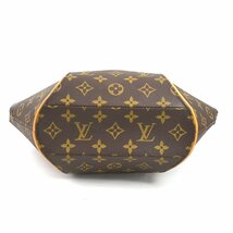 ルイ ヴィトン LOUIS VUITTON ハンドバッグ モノグラム エリプス MM モノグラムキャンバス ブラウン e58278a_画像4