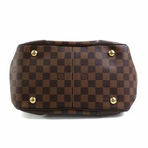 ルイ ヴィトン LOUIS VUITTON ハンドバッグ ダミエ ヴェローナPM ダミエキャンバス ブラウン e58387a_画像4