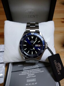 ORIENT MAKO 3 ブルー オリエント 自動巻き ダイバー RA-AA0002L19B 腕時計 サファイアガラス マコ