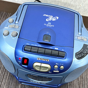 ■希少・動作品■aiwa SEGA CSD-GM1 メガCDラジカセ メガドライブ 互換機 アイワ セガ■の画像3