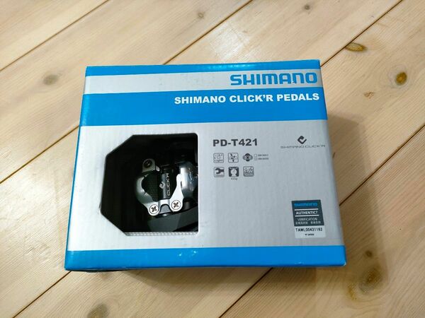 シマノ SHIMANO ペダル SPD PDT421 クリッカー ビンディング EPDT421