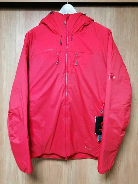 MAMMUT マムート Rime IN Flex Hooded Jacket AF Men 3465 magma XLサイズ