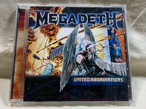 [スラッシュメタル] MEGADETH - UNITED ABOMINATIONS 国内初版 日本盤 廃盤
