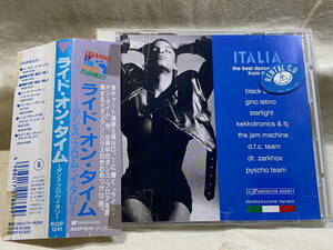 ITALIA DANCE MUSIC FROM ITALY R32P-1241 国内初版 日本盤 帯付 廃盤