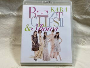 KARA BEST CLIPS II & SHOWS ブルーレイ BLU-RAY 日本盤