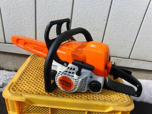 特典付★程度良★ STIHL / スチール 30cc 軽量コンパクトチェンソー MS170C-E