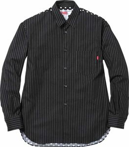 新品未使用 Supreme COMME des GARCONS 14SS シュプリーム ギャルソン シャツ ドット ブラック