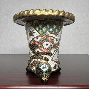 盆栽鉢、布施覚、万年青鉢、錦鉢、蘭鉢 、縄口、直径10.5cmの画像4