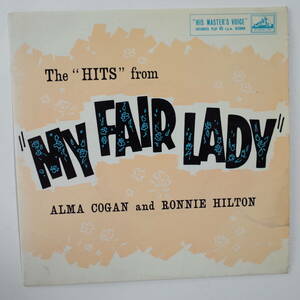 ◆レア・EP盤◆Alma Cogan & Ronnie Hilton◆《The HITS From My Fair Lady》◆英国オリジナル盤