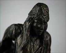 彫刻家【フレデリック・レミントン】Frederic Remington Mountain Man 銅製 ブロンズ像_画像6