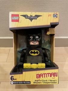 新品！ LEGO DC BATMAN 目覚まし時計 レゴ スーパーヒーローズ バットマン バットマン ムービー ミニフィグ