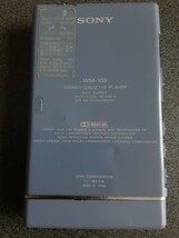 SONY-WALKMAN-WM-109ジャンク_画像2