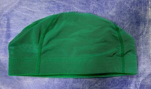 水泳帽 スイムキャップ キッズ L 緑色 グリーン 日本製 スイミング プール 学校 水泳