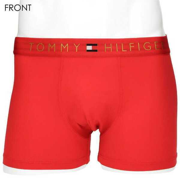 TOMMY HILFIGER トミーヒルフィガー 85 ORGNAL HOLIDAY MICRO TRUNK マイクロ 前閉じ ボクサーパンツ メンズ 53302006 レッド M