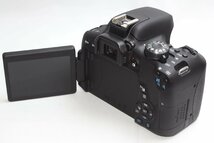 ★極上品★Canon キヤノン EOS Kiss X8i レンズキット Wi-Fi内蔵★新品SDカード付き＆送料無料_画像6