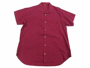 Y's for men wise for men рубашка мужской wine red Yohji Yamamoto большой размер [ Vintage ] широкий хлопок 