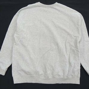 L snow peak スノーピーク スウェット グレー Recycled cotton Sweat Crewneck m m.greyの画像2