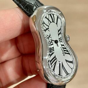 美品 良品 Softwatch ソフトウォッチ 記憶の固執 柔らかい時計 溶ける時計 Salvador Dali サルバトール・ダリ 腕時計 クォーツ exaequoの画像9
