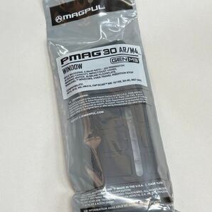 OKINAWA米軍放出品 米軍実物 MAGPUL マグプル PMAG 30 GEN M3 30連マガジン WINDOW 両窓 5.56mm ブラック RECON.MARSOC.SARC ミリタリーの画像1