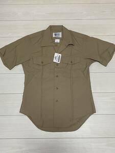 米軍実物　米軍放出品　USMC　サービスドレス半袖シャツ　15 ミリタリー MARINES (3-22)