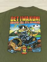 沖縄米軍放出品　Tシャツ　MEDIUM DET IWAKUNI OKINAWA MARINES 古着　USMC サバゲー　半袖 (3-55) _画像5