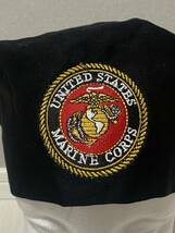 沖縄 米軍放出品 USMC MARINE NEW CHEF シェフ 帽子 オシャレ ミリタリー (6-4)_画像2