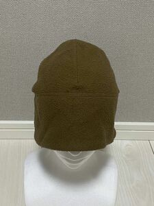 沖縄 米軍放出品　USMC フリースキャップ　コヨーテ　OKINAWA MARINEs 海兵隊 ミリタリー (6-7)