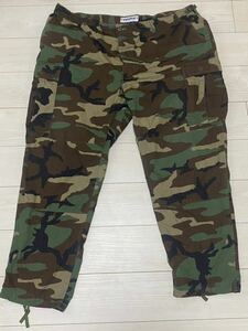 沖縄　米軍実物 USMC ウッドランド迷彩パンツ　2XL-R 米軍放出品 RECON.MARSOC.SARC OKINAWA ピクセル　タクティカル　古着(7-6)