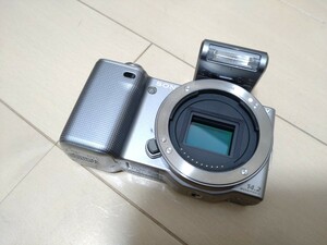 Sony NEX-5 シルバー ボディ