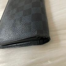 LOUIS VUITTON ルイヴィトン 長財布 ダミエコバルト ポルトフォイユ・ブラザ N63212_画像8