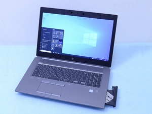 hp ZBook17 G6 Core i7 9750H 32GB SSD512GB HDD1TB BD Quadro T1000 Win10/Win11 ノートパソコン PC 管理C01