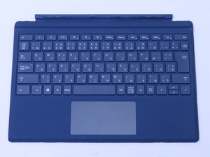 Surface Pro 7+,7,6,5,4,3 タイプカバー Type1725 キーボード サファイヤ色 Microsoft 管理J09-4