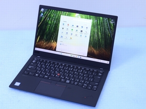 Aランク ThinkPad X1 Carbon 7th Core i7 8GB SSD256GB(512GB変更可) Office Windows11 Lenovo ノートパソコン PC 管理E06