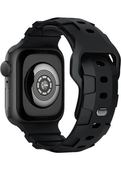 Apple Watch シリコンバンド アップルウォッチベルト スポーツバンド 柔らかい 通気 防汗 iWatch Series 全部対応42/44/45/46/49mm