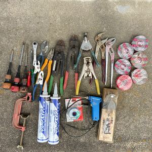 ペンチ 工具セット パイプレンチ ニッパー 作業工具 