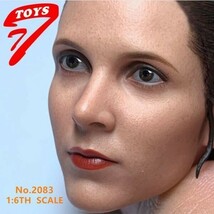 1/6 TTTOYS　フィギュア用ヘッドパーツ　 レイア オーガナ ヘッド　T2083_画像4